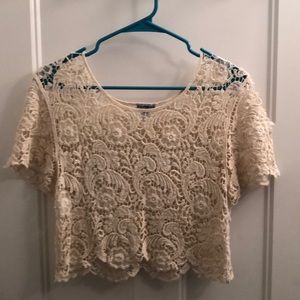 Lacy Crop Top